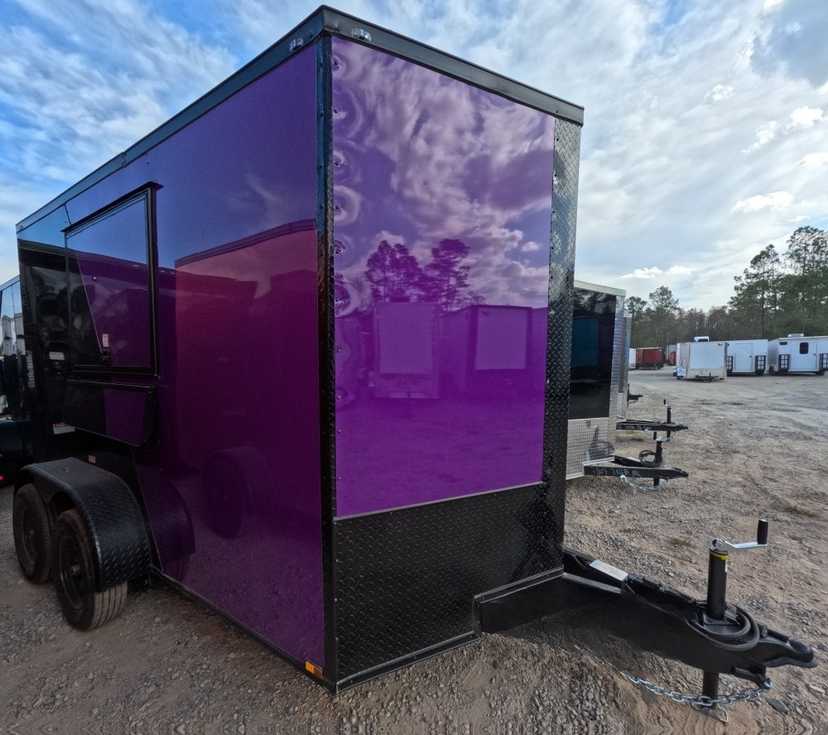 MJ Cargo Trailers 6'x12' Quality Cargo Concession