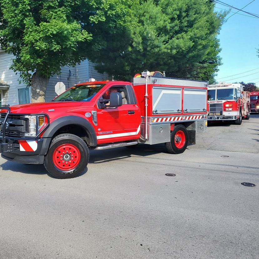 2019 Custom Fire Ford 4x4 Brush Truck — photo 2