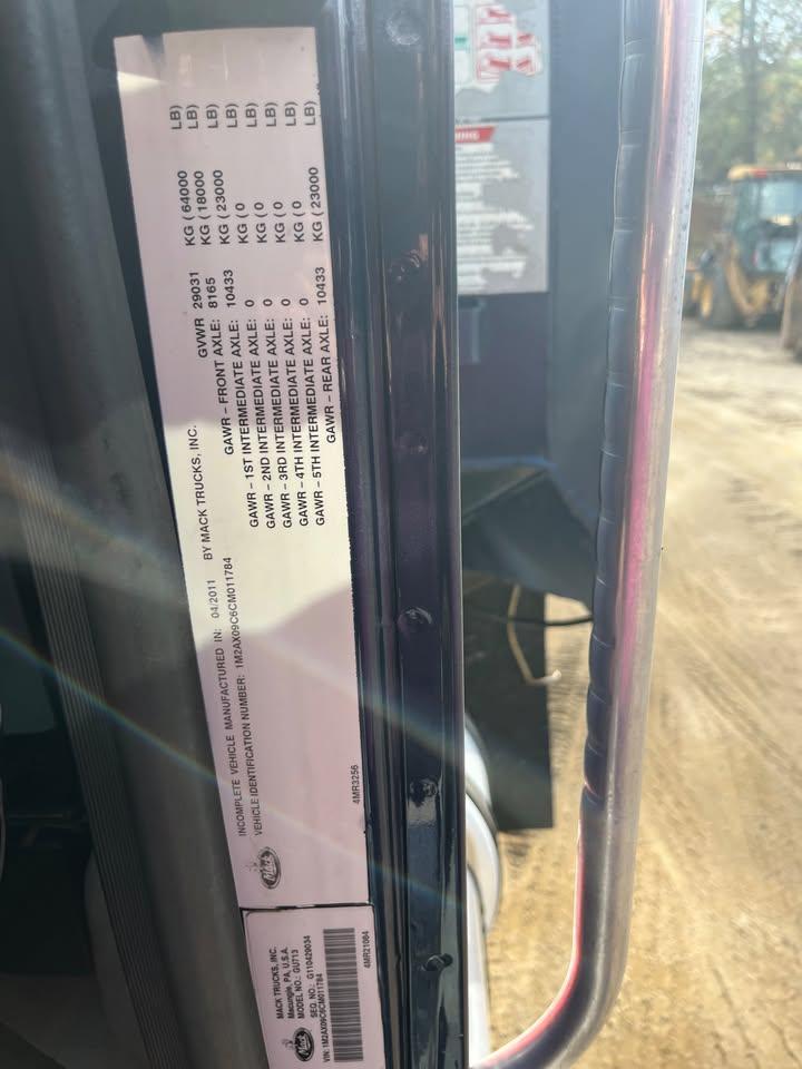 2012 Mack GU713 Dump Truck - image 13