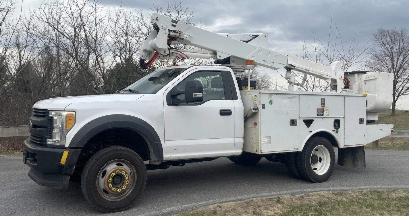 2017 Ford F550 Bucket Truck w/ Altec AT37G Boom (42 ft) - image 18