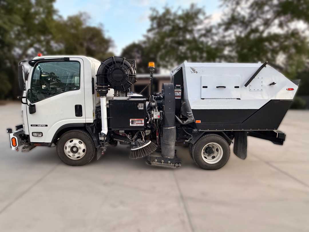2020 Isuzu NPR Nitehawk Raptor II Sweeper