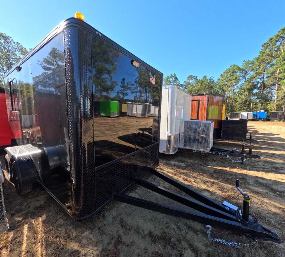 MJ Cargo Trailers 7'x12' Quality Cargo Enclosed Cargo