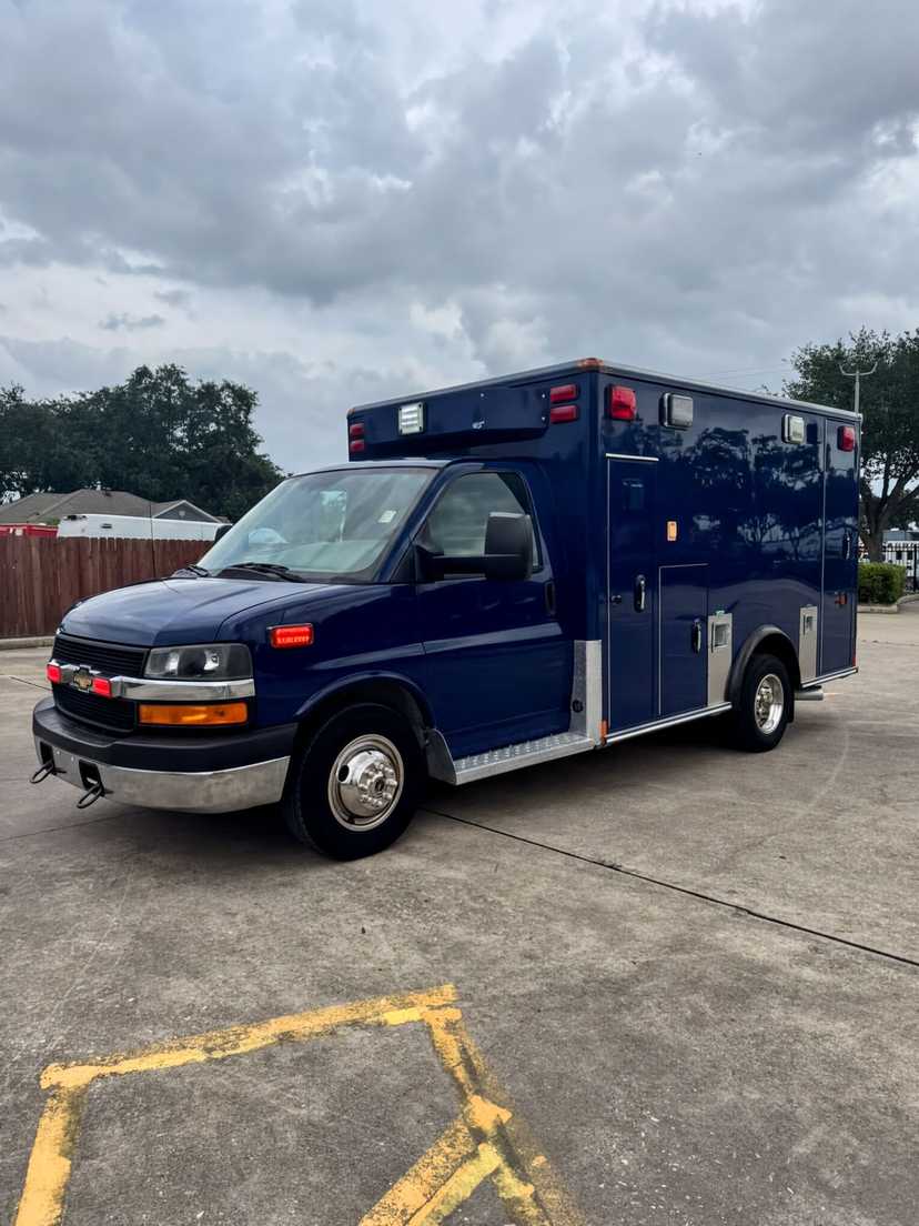 2015 Wheeled Coach Chevrolet Type III Ambulance