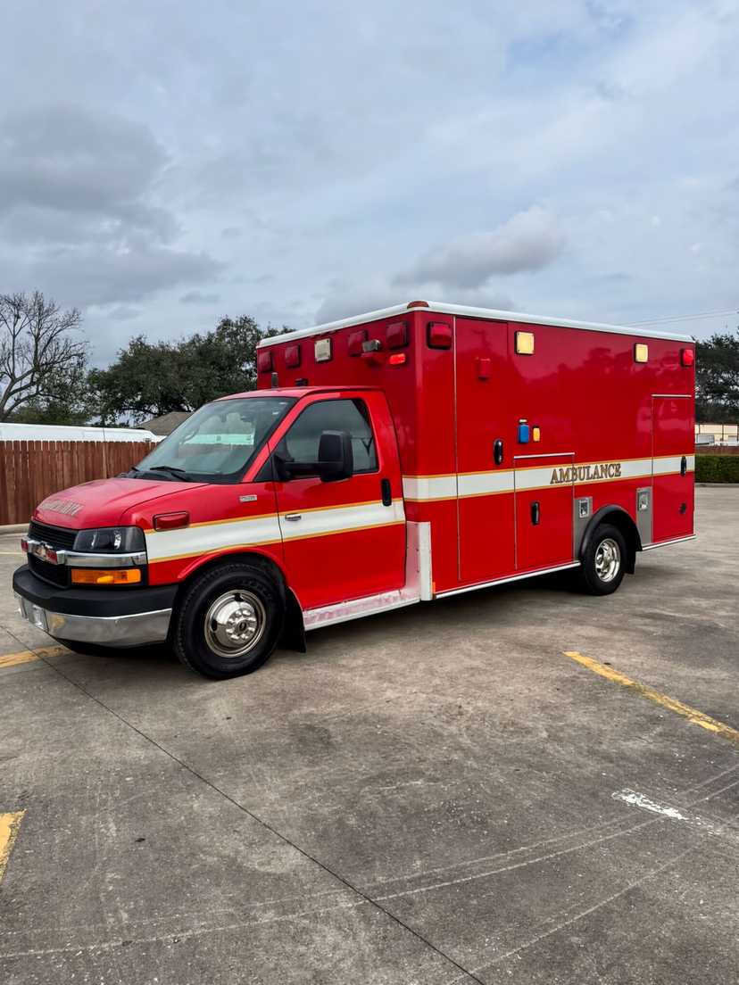 2011 Wheeled Coach Chevrolet Type III Ambulance