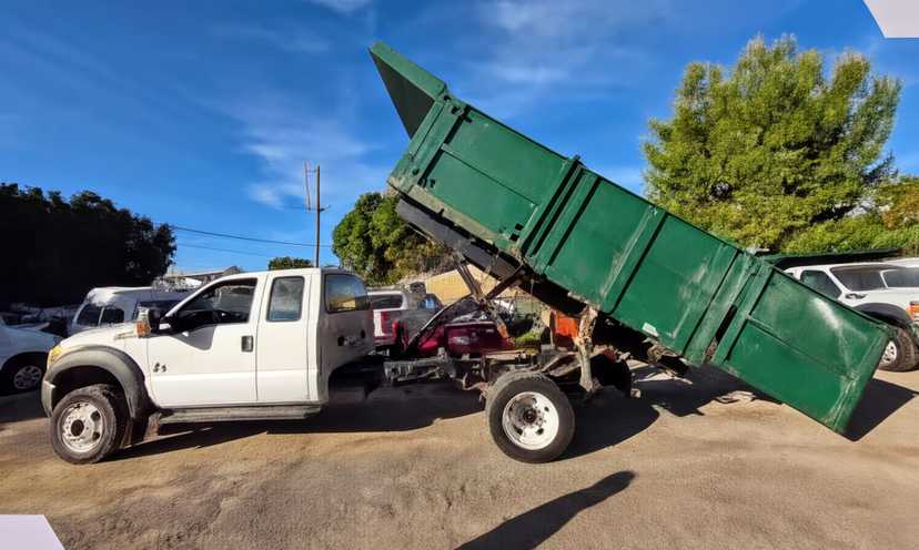 2015 Ford F550 6.7L V8 Diesel Dually DUMP TRUCK - 13 Ft — photo 3
