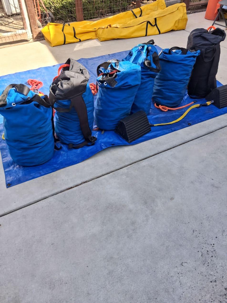 REDUCED 20% 1800 LF of CMC 1/2 in (12.5mm) Static Pro Lifeline, and Petzl Vector 1/2 in Rescue Rope with Rope Bags - image 2