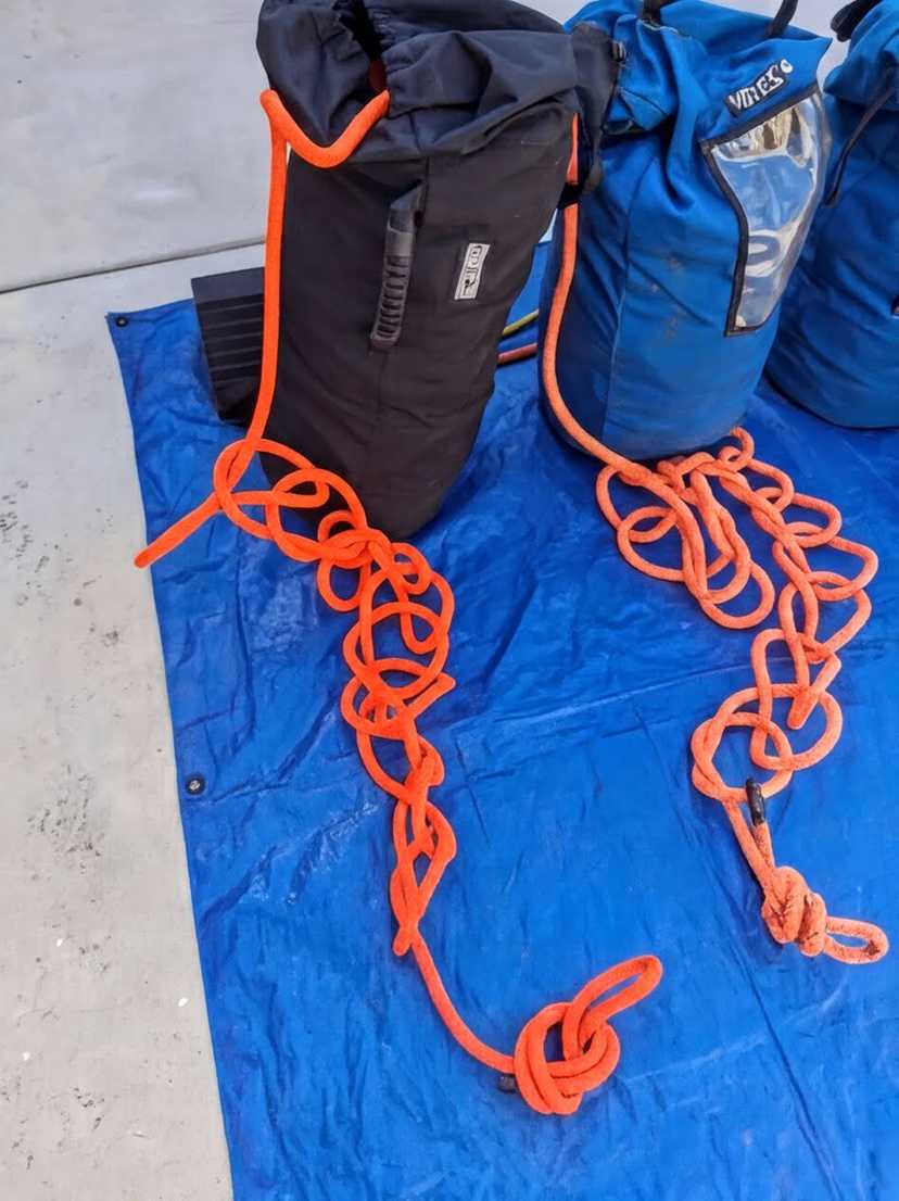 REDUCED 10%   1800 LF of CMC 1/2 in (12.5mm) Static Pro Lifeline, and Petzl Vector 1/2 in Rescue Rope with Rope Bags — photo 3