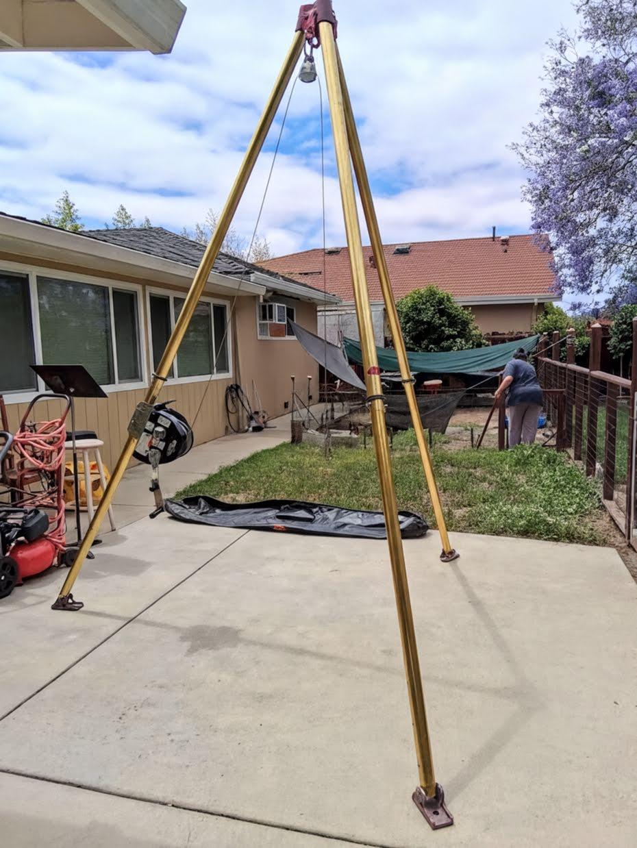 Skedco SKED-EVAC® Rescue / Industrial Tripod with Winch - image 1