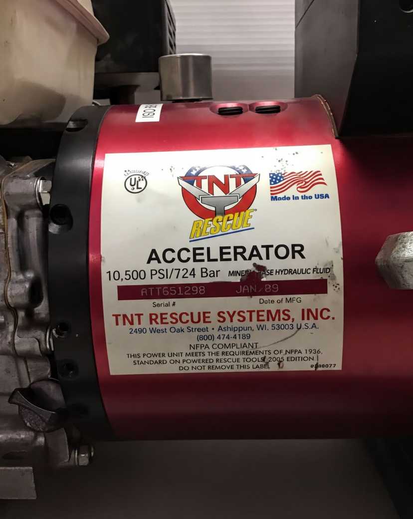 TNT Rescue ATT 6.5 Accelerator High Pressure Pump w/ Roll Cage (f10) — photo 4
