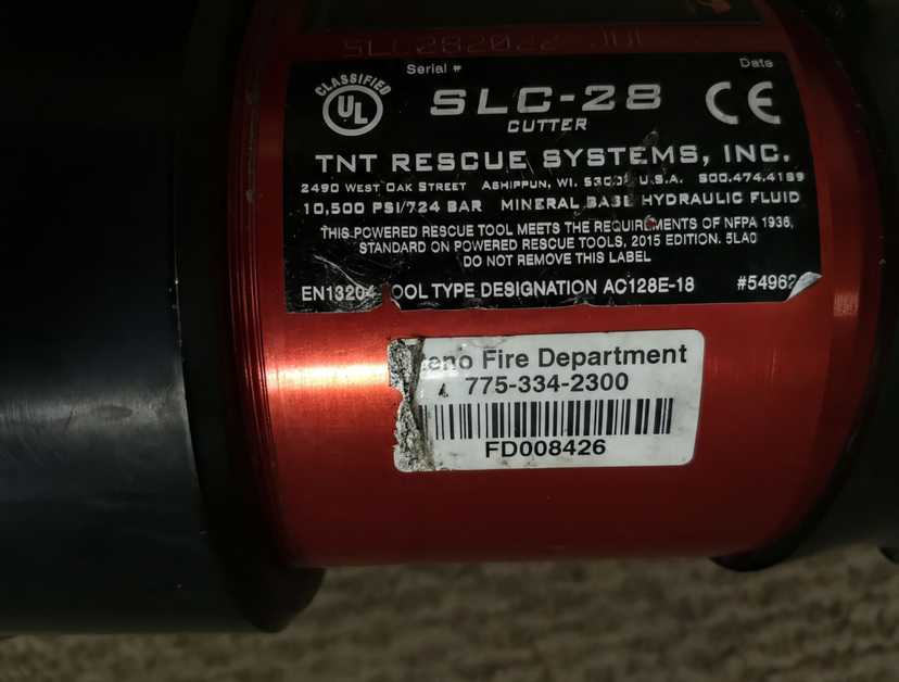 TNT Rescue SLC-28 Cutter (M10) — photo 2