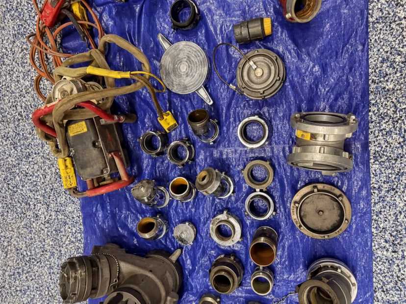 Assorted Fire nozzles/ fittings