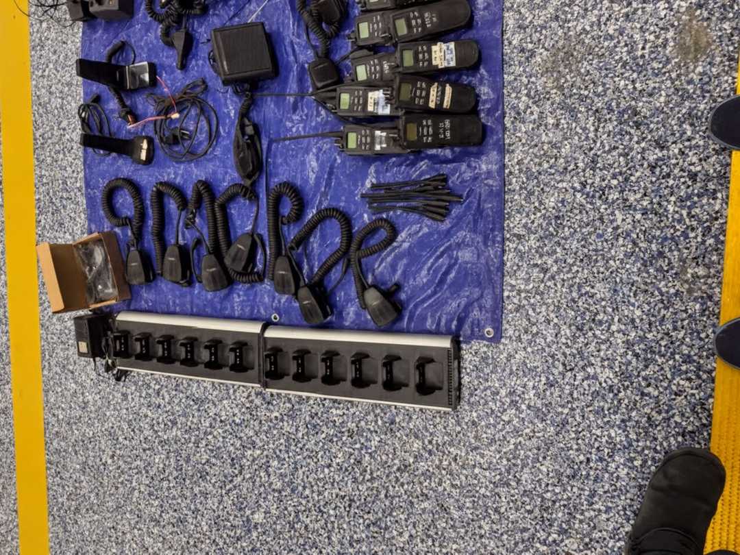 EF Johnson 800 radios
