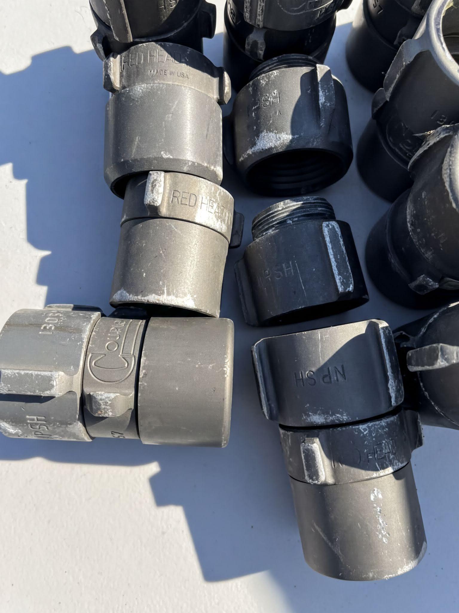 Lot of 14, 1.5" Adapters (NPSH) - image 3
