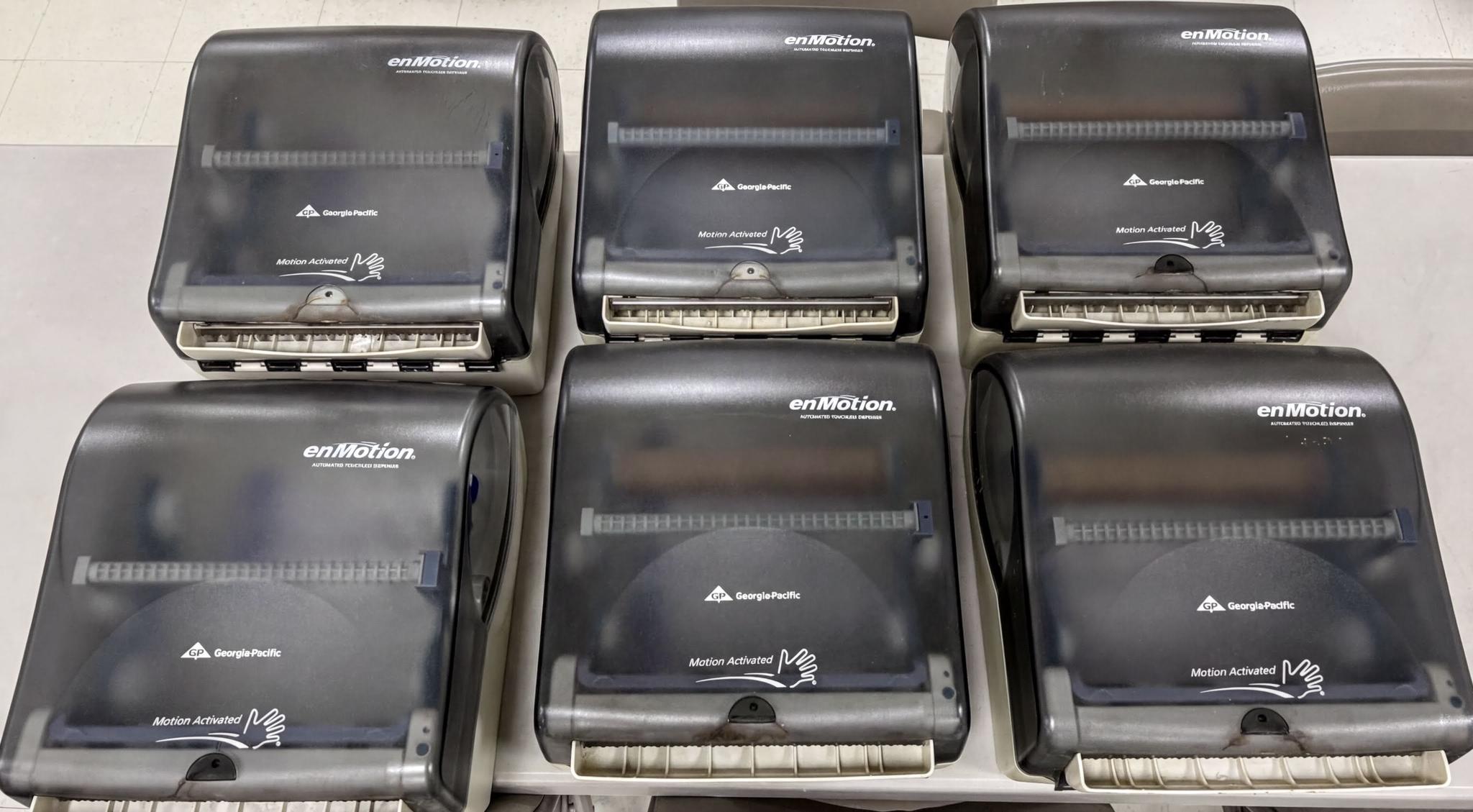 Georgia Pacific EnMotion Touchless Paper Towel Dispensers (6) - image 1