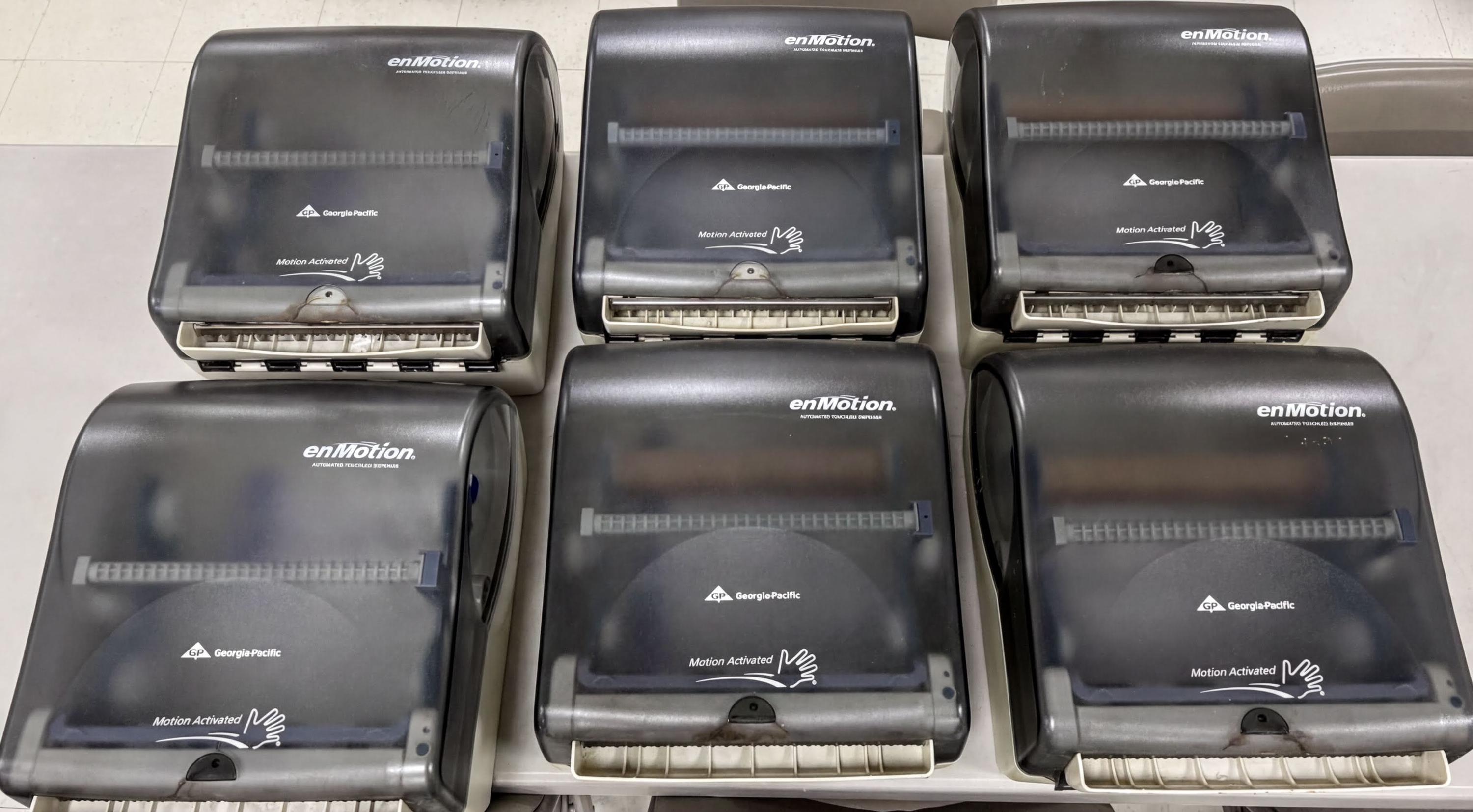 Georgia Pacific EnMotion Touchless Paper Towel Dispensers (6) - image 1