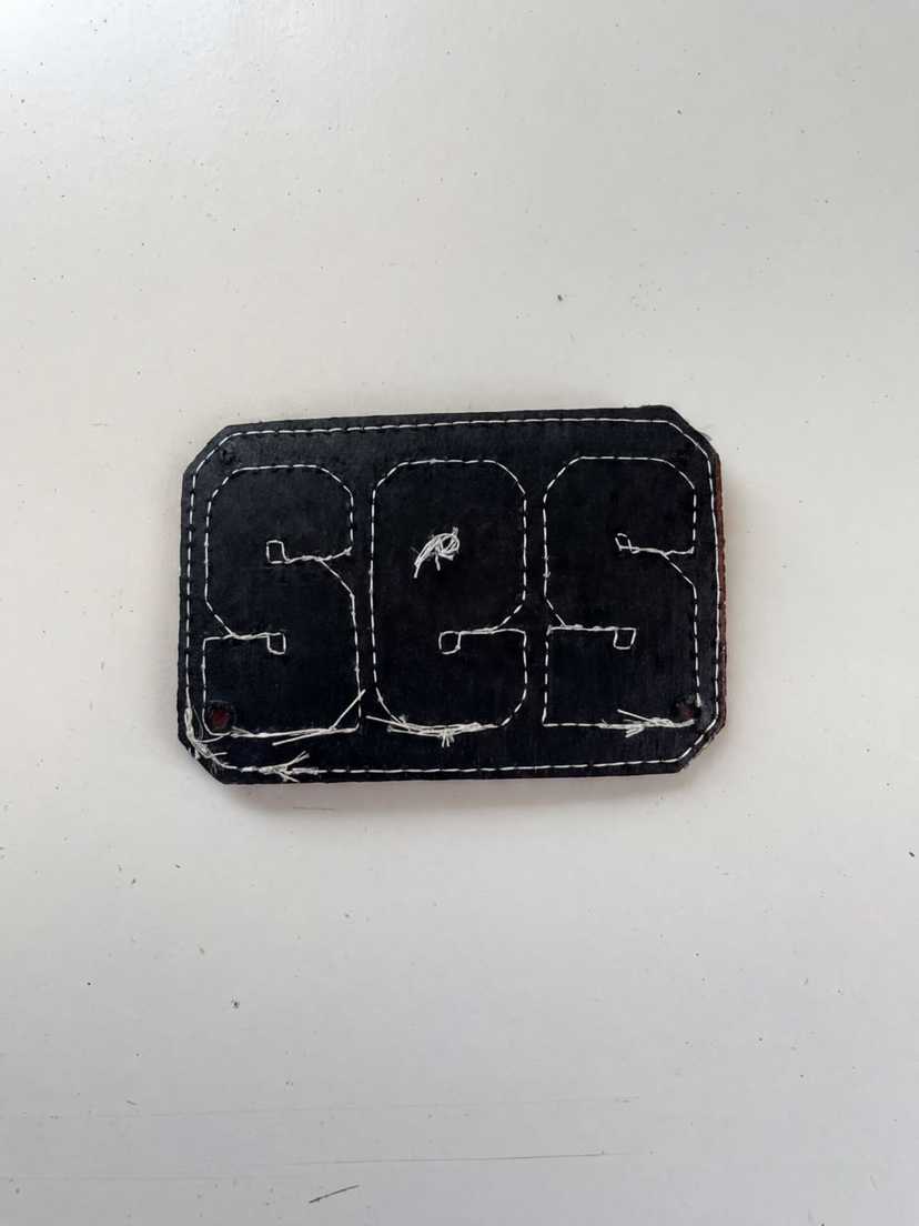 292 Leather Red Badge