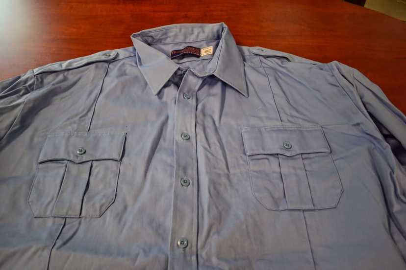 Horace Small Firefighter Uniform Long Sleeve Shirt in LB 4XL