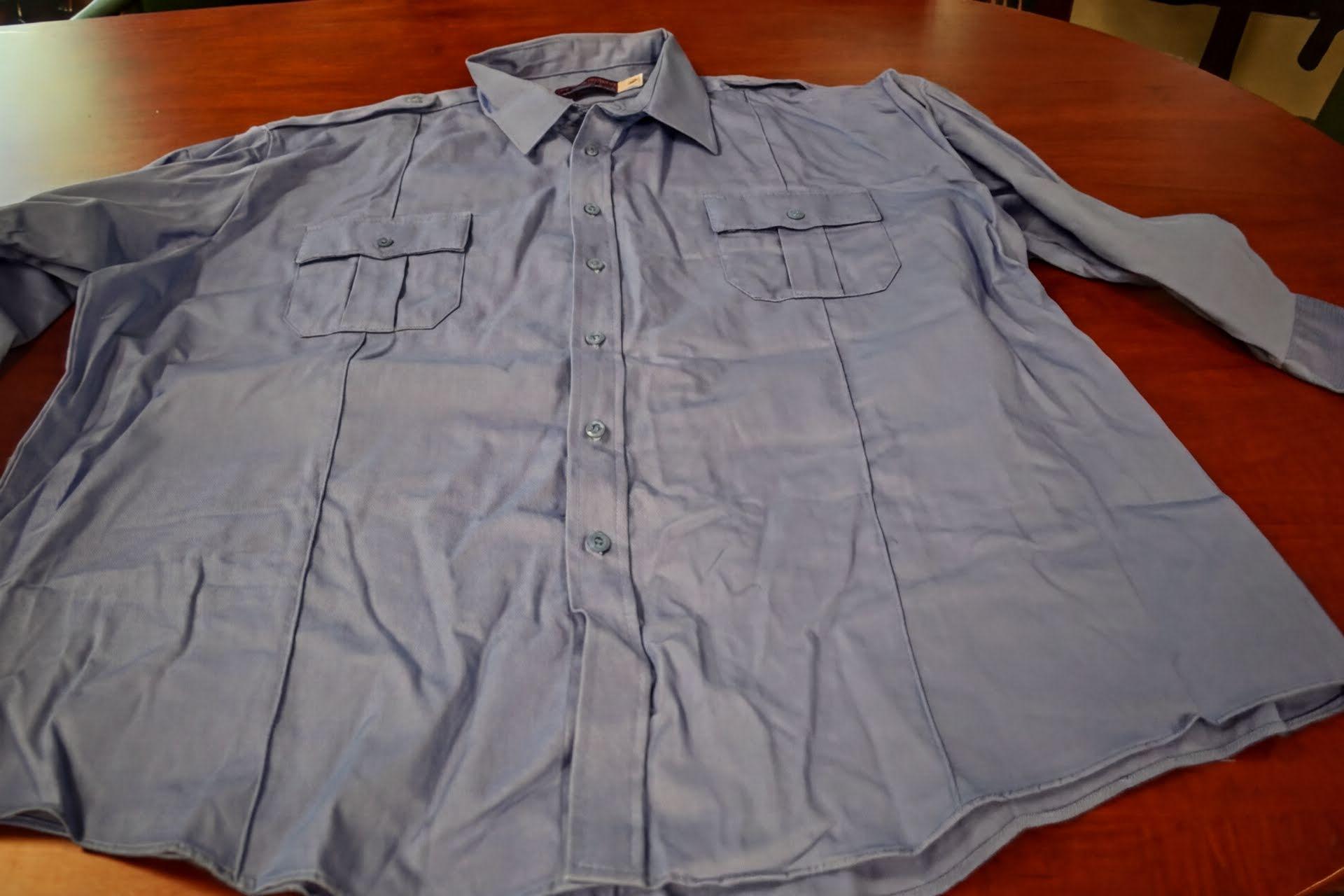 Horace Small Firefighter Uniform Long Sleeve Shirt in LB 4XL - image 2