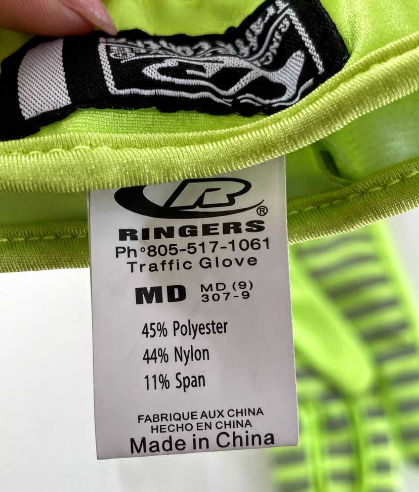 Ringers Traffic Gloves Size Medium — photo 2