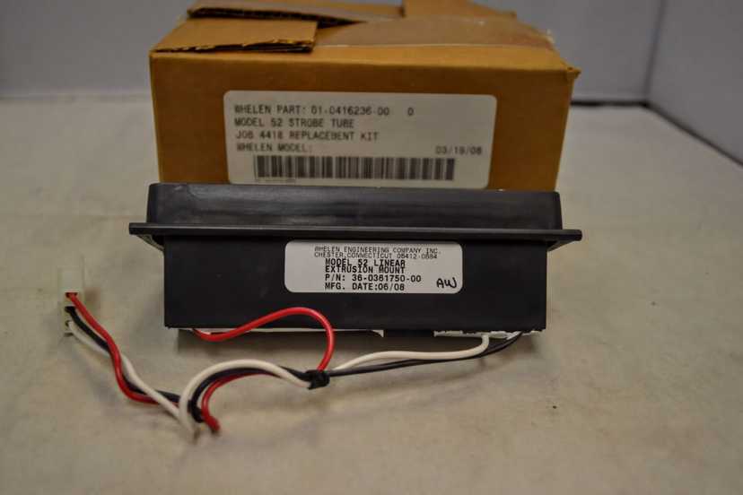 Whelen 52 Series Strobe Tube — photo 2