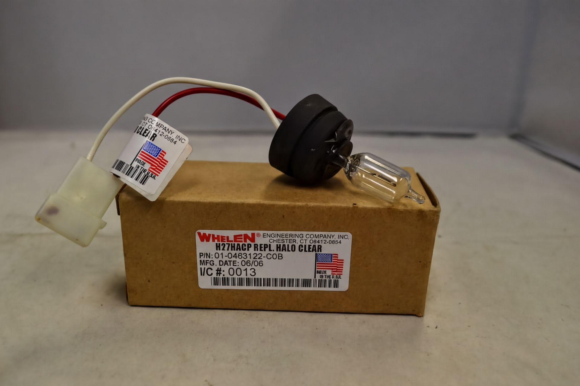 Whelen H27HACP Replacement Halogen Lamp Assembly- Clear - image 1