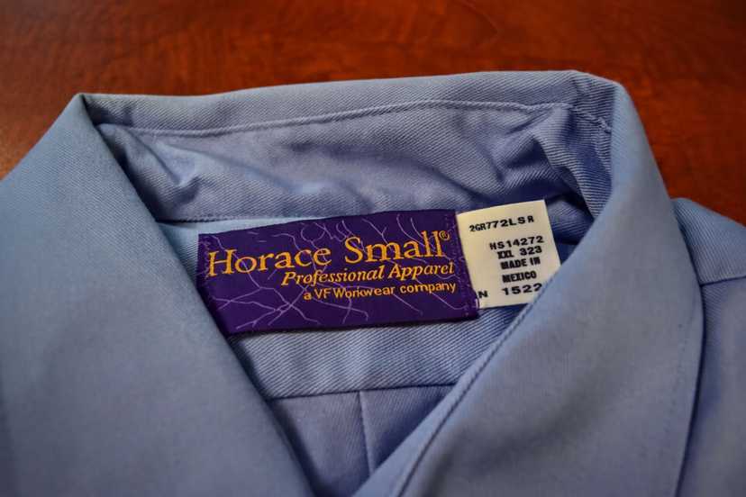 Horace Small Firefighter Uniform Long Sleeve Shirt in LB 2XL — photo 2