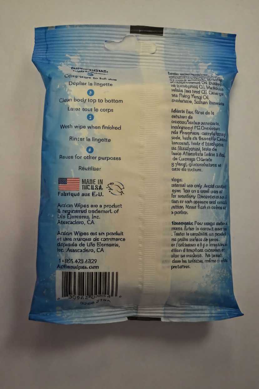 Action Wipes by Life Elements-1 Pack of 10 Wipes — photo 2