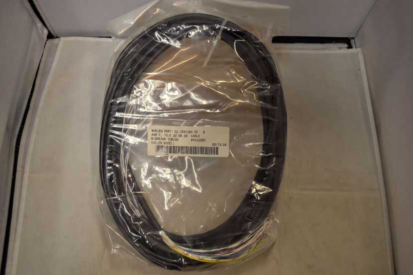 Whelen 15/C 22GA 25' Cable Assembly with Shrink Tubing