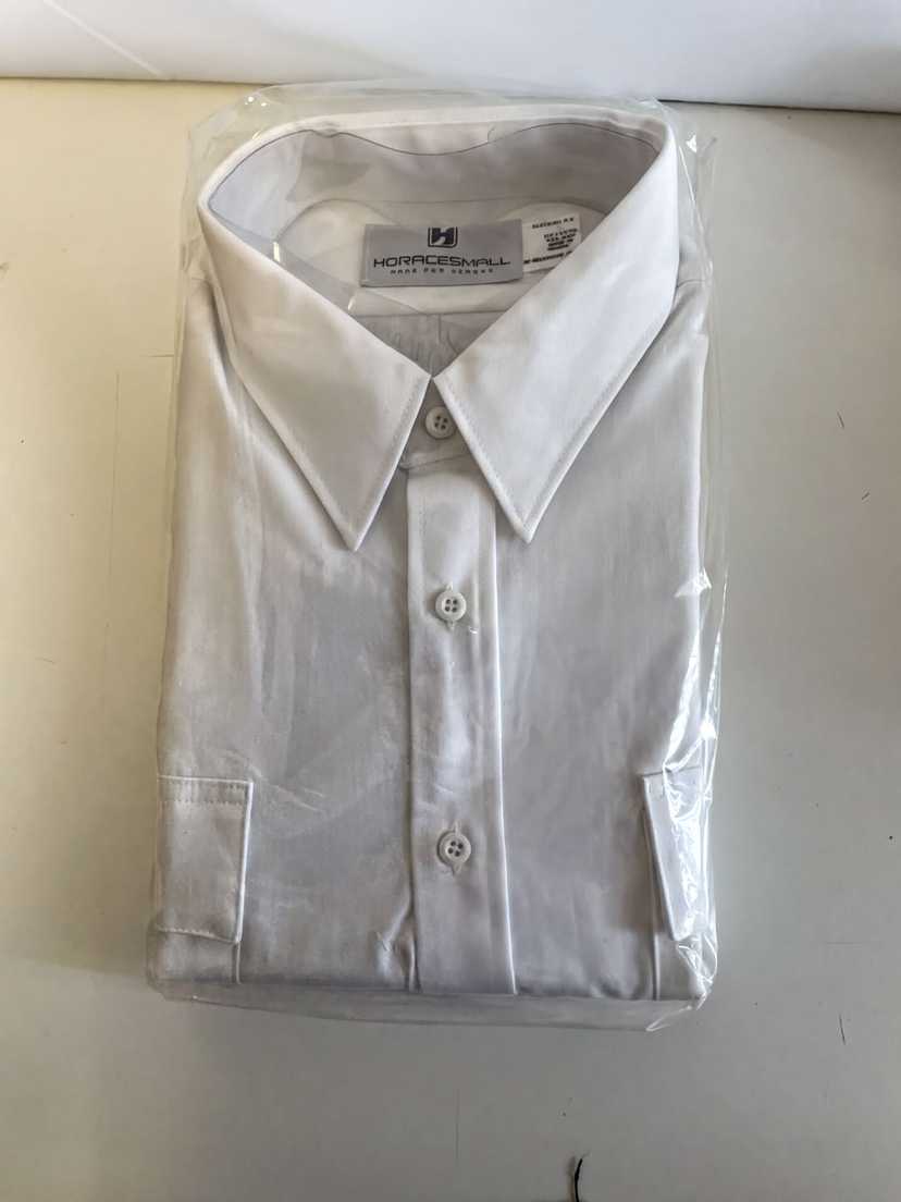 Horacesmall White Buttoned Collared Shirt XXL