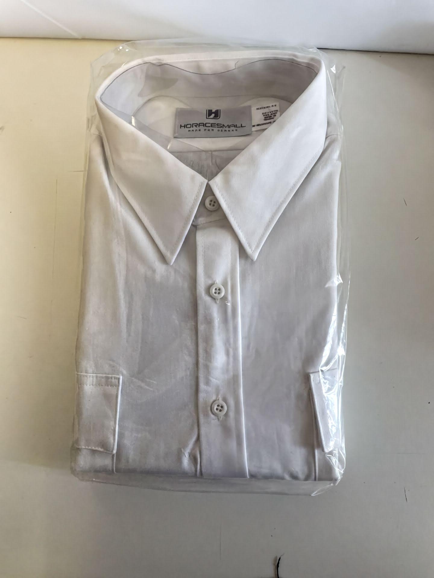 Horacesmall White Buttoned Collared Shirt XXL - image 1