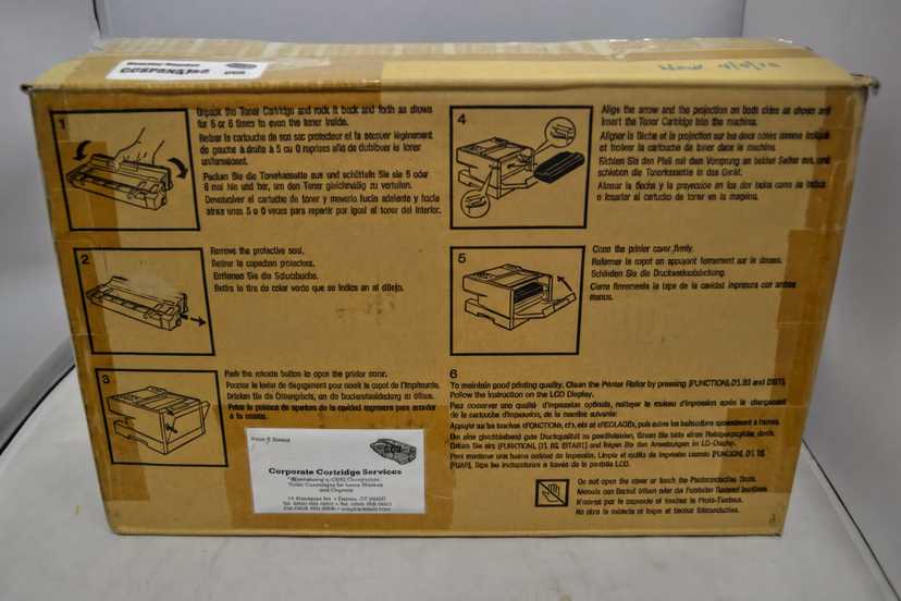 Panasonic Fax Toner Cartridge 2010- Expired — photo 2