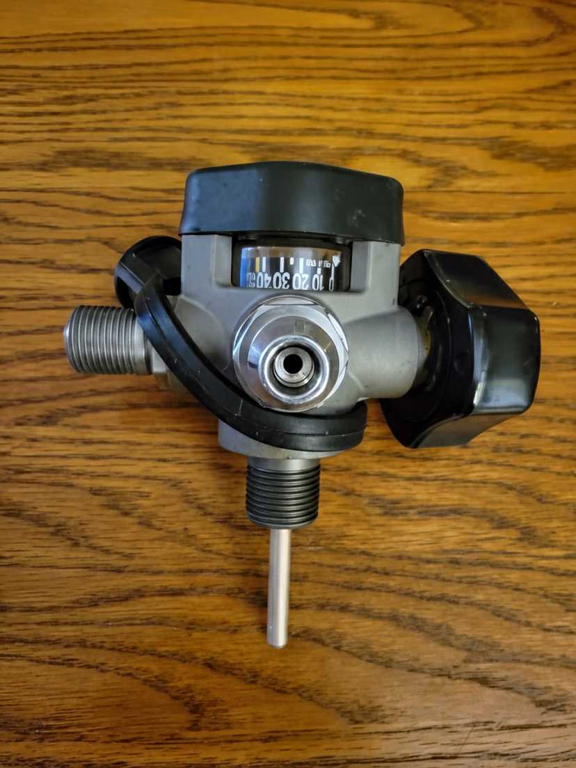 SCOTT SCBA 4500psi Snap-Change Cylinder Valve Assembly NXG2 / NXG7 / X3 Valve
