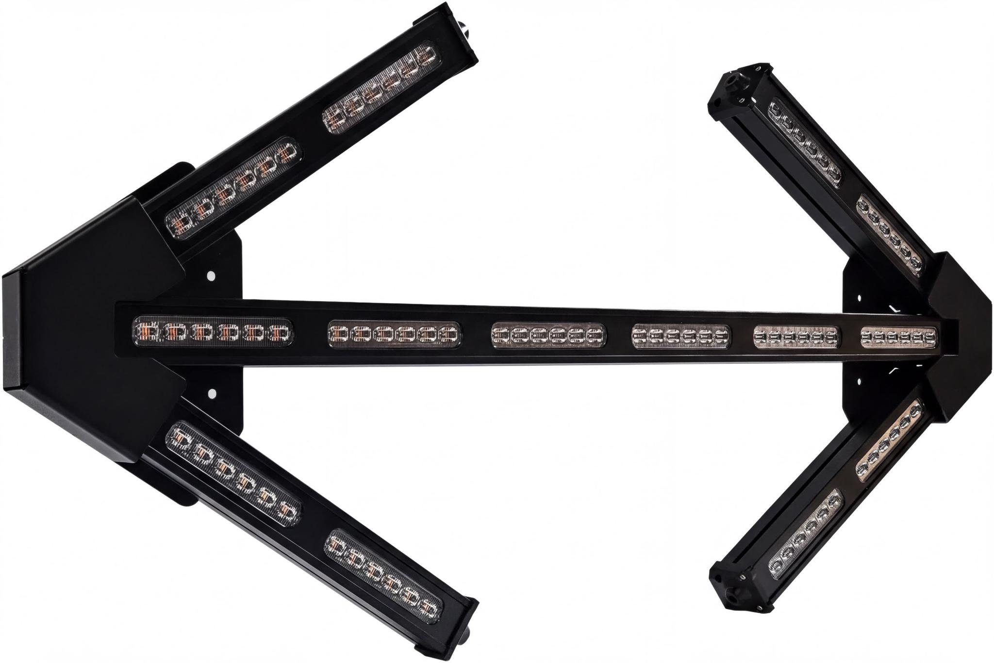 New Voltex 35.5" Traffic Advisor Truck Mounted Arrow Board Light Control Sign Lightbar (Amber) free shipping 48 states - image 2