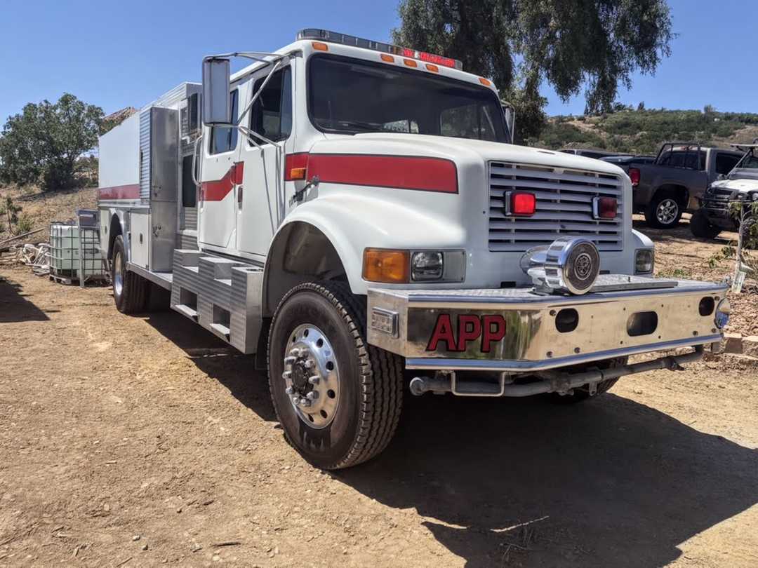 1990 Central States International 4x4 Pumper Tanker