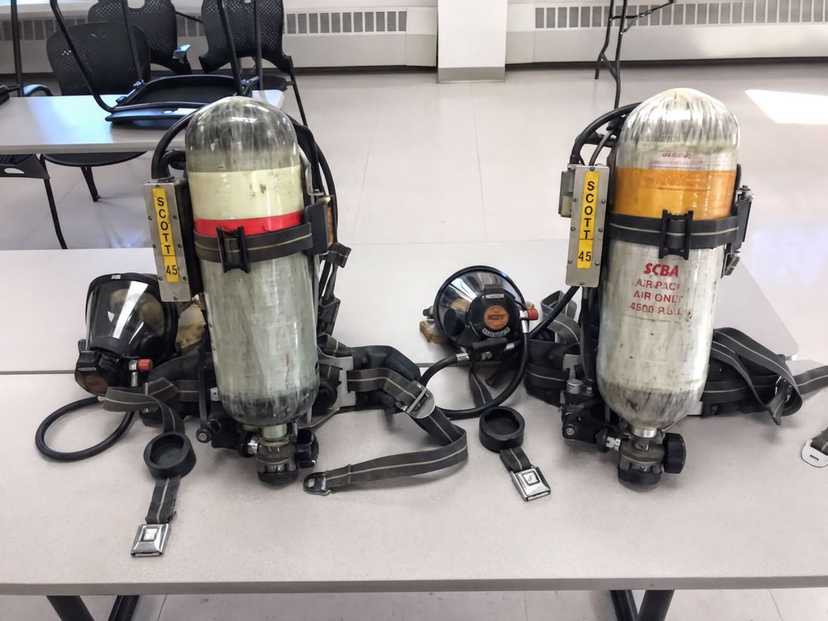 2x Used Scott 4.5 SCBA Units 