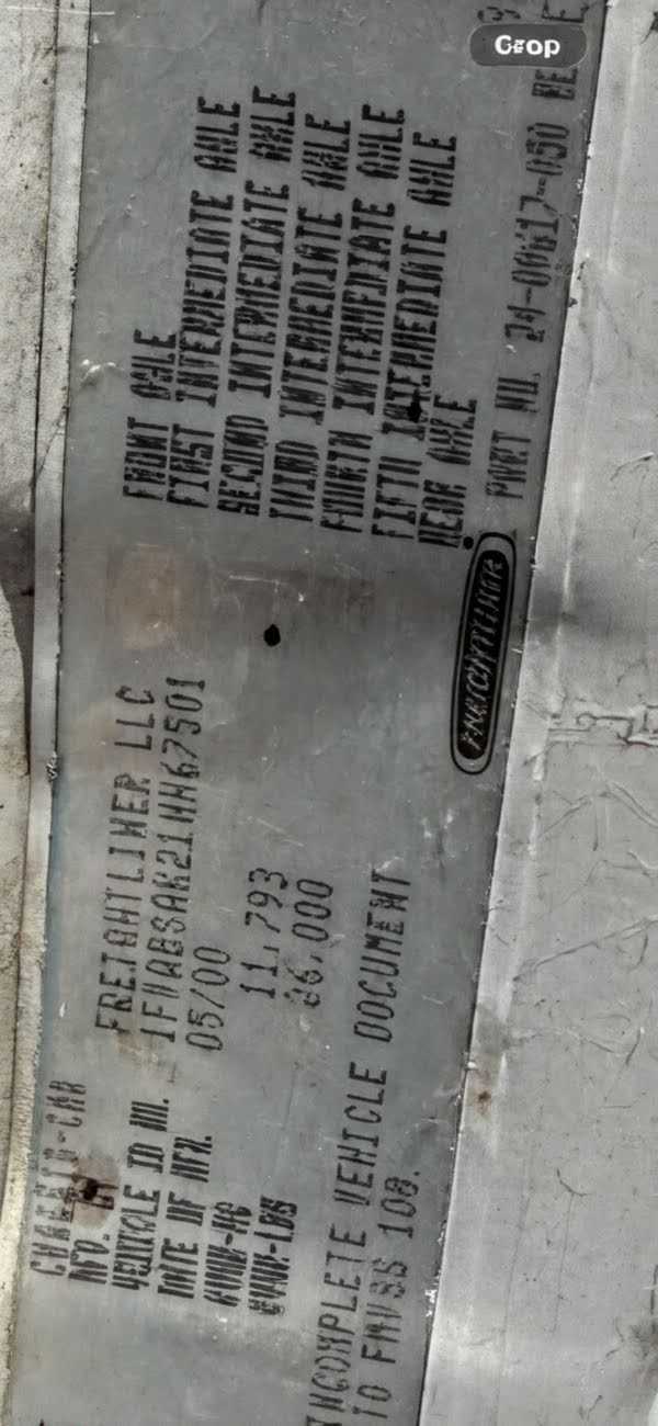1999 Freightliner Dump Truck — photo 4