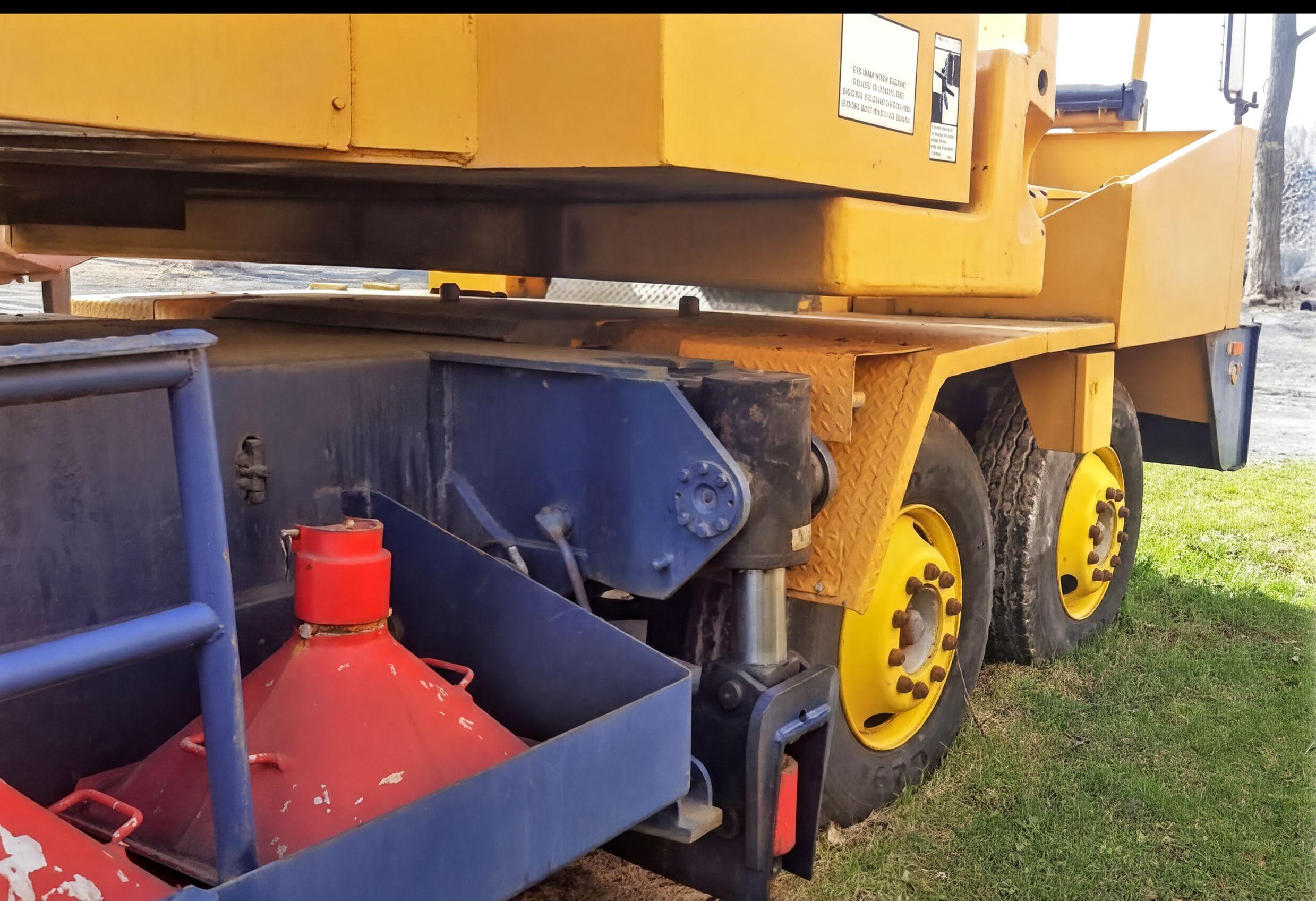 1979 p&h on road crane.    100' of boom - image 5