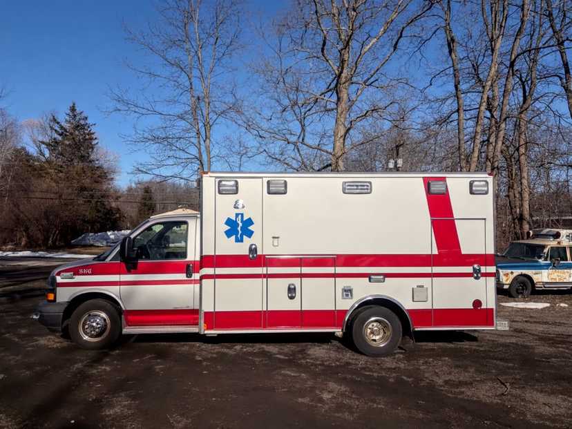 2013 Wheeled Coach Chevrolet Type III Ambulance