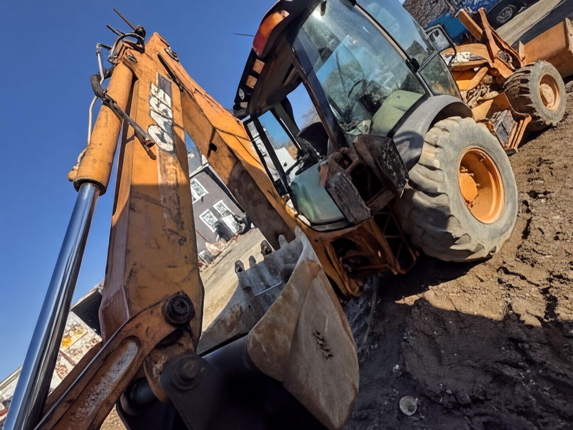 2005 Case 580M Series 3 Backhoe Loader Extended Hoe - image 3