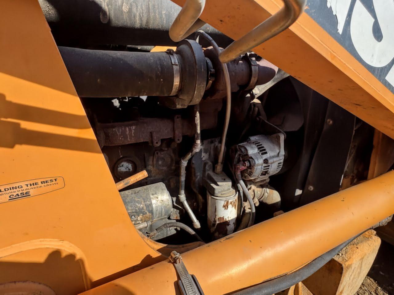 2005 Case 580M Series 3 Backhoe Loader Extended Hoe - image 5