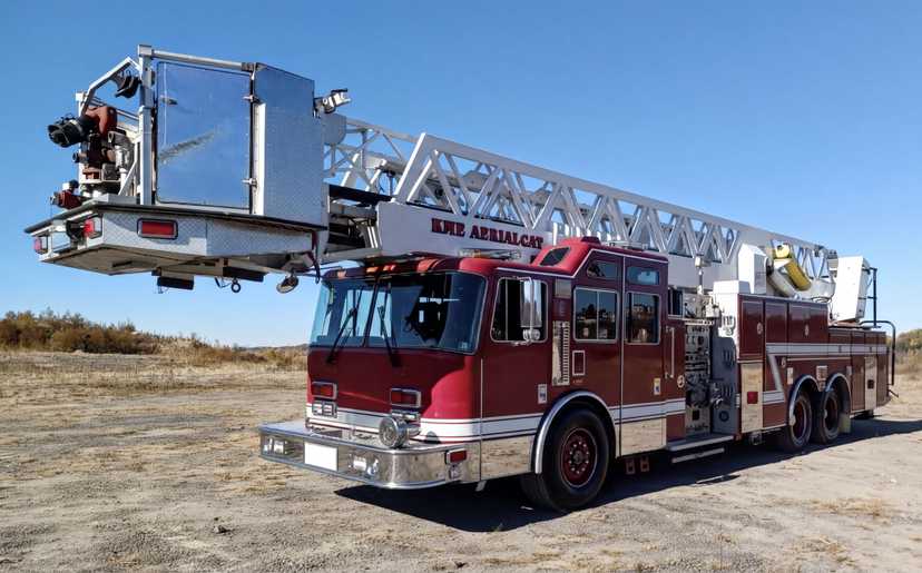 1996 KME 102 Arialcat 102' Quint