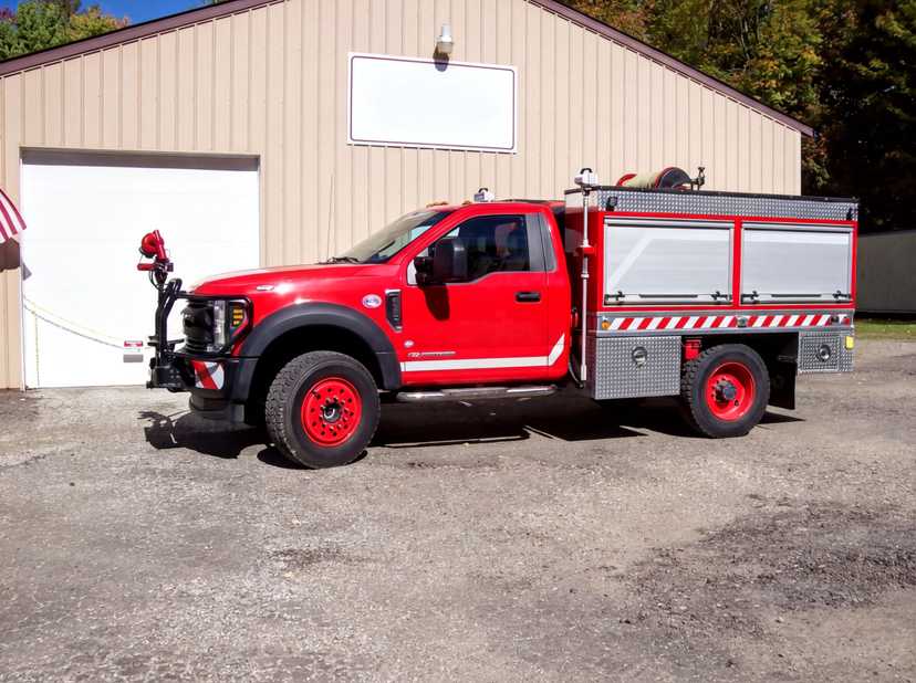 2019 Custom Fire Ford 4x4 Brush Truck — photo 3