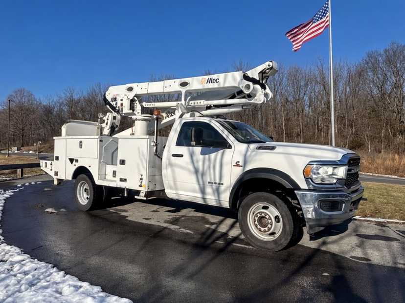 2019 Ram 5500 4x4 Bucket Truck w/ Altec AT48M Boom (53 ft)