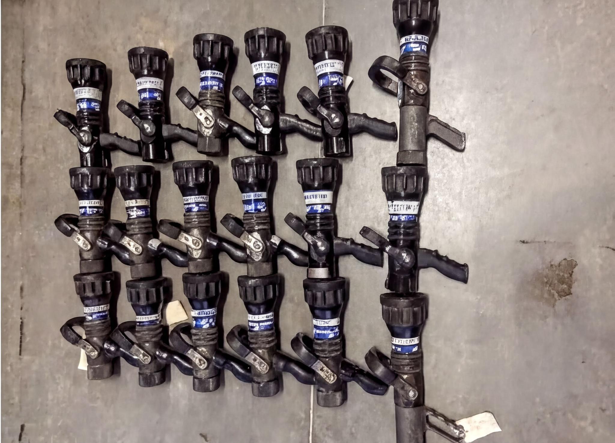 4x 1.5” TFT Automatic 95-300GPM nozzles (repair needed) - image 1