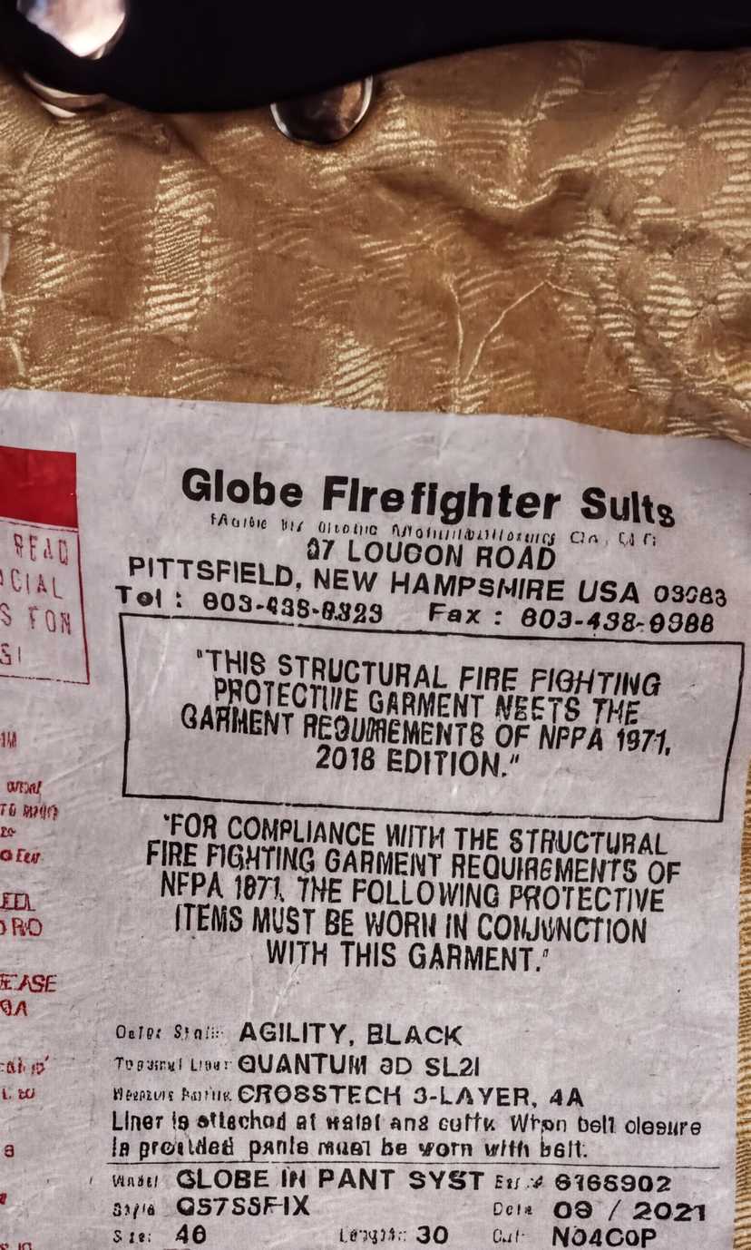 Globe IH Structural Firefighting Pants — photo 3